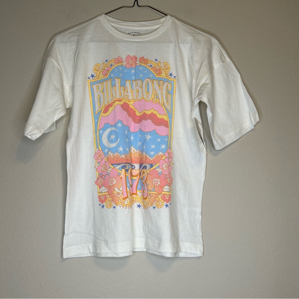 Billabong Believe In Magic Girls Tee White Size S‎